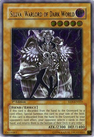 Sillva, Warlord of Dark World [EEN-EN023] Ultimate Rare - Trinity Hobby