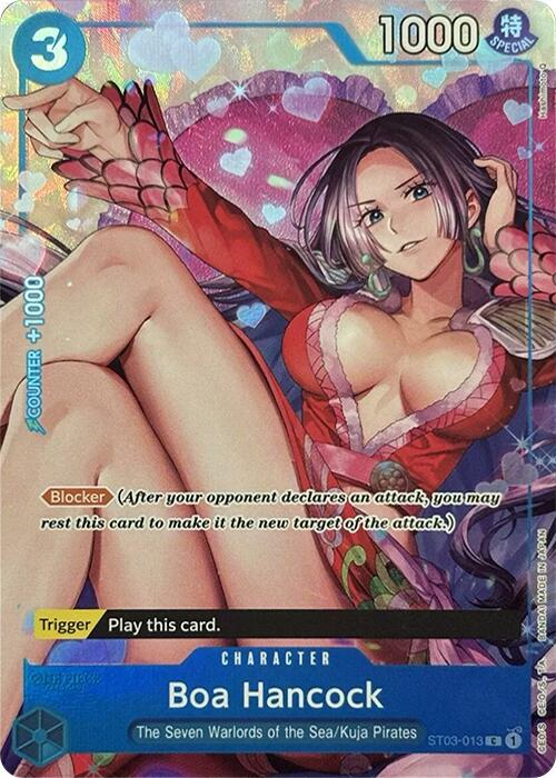 Boa Hancock (Premium Card Collection -Best Selection Vol. 2-) (ST03-013) - [One Piece Promotion Cards] Foil - Trinity Hobby