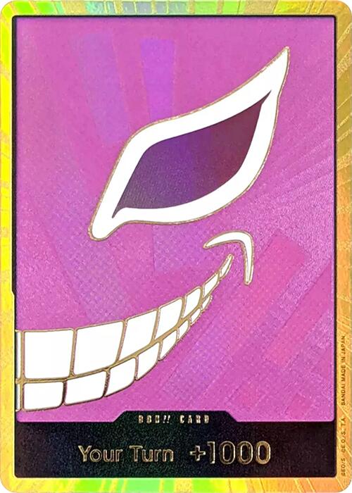 DON!! Card (Donquixote Doflamingo) (Gold) - [Premium Booster -The Best-] Foil - Trinity Hobby