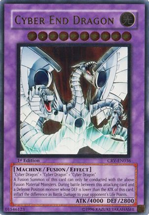 Cyber End Dragon [CRV-EN036] Ultimate Rare - Trinity Hobby