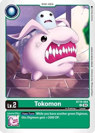 Tokomon [BT19-004] [Release Special Booster Ver.2.0] - Trinity Hobby