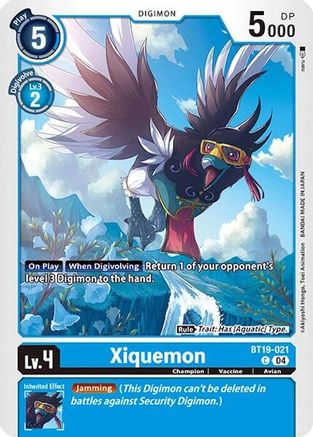 Xiquemon [BT19-021] [Release Special Booster Ver.2.0] - Trinity Hobby