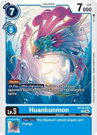 Huankunmon [BT19-023] [Release Special Booster Ver.2.0] - Trinity Hobby