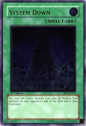System Down [CRV-EN041] Ultimate Rare - Trinity Hobby