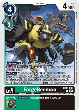ForgeBeemon [BT19-048] [Release Special Booster Ver.2.0] - Trinity Hobby