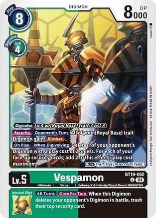 Vespamon [BT19-052] [Release Special Booster Ver.2.0] - Trinity Hobby