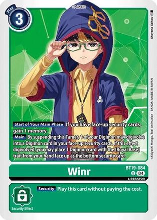 Winr [BT19-084] [Release Special Booster Ver.2.0] - Trinity Hobby