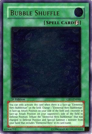Bubble Shuffle [CRV-EN046] Ultimate Rare - Trinity Hobby