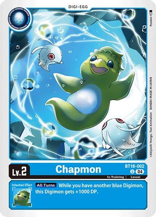Chapmon [BT18-002] [Release Special Booster Ver.2.0] - Trinity Hobby