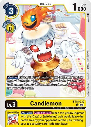 Candlemon [BT18-030] [Release Special Booster Ver.2.0] - Trinity Hobby