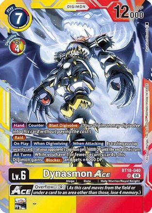 Dynasmon ACE [BT18-040] [Release Special Booster Ver.2.0] - Trinity Hobby