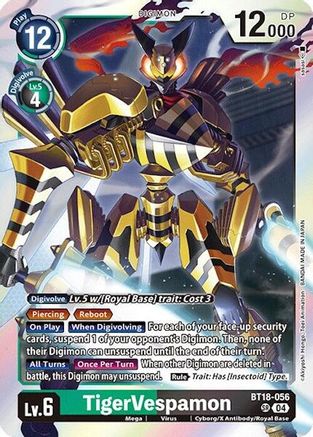 TigerVespamon [BT18-056] [Release Special Booster Ver.2.0] - Trinity Hobby