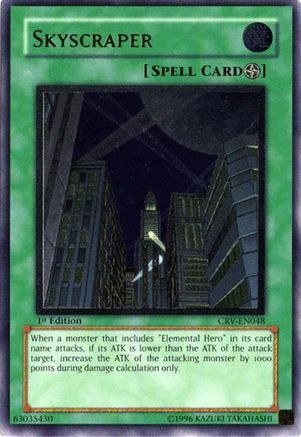 Skyscraper [CRV-EN048] Ultimate Rare - Trinity Hobby