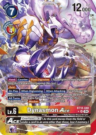 Dynasmon ACE [BT18-040] (Alternate Art) [Release Special Booster Ver.2.0] - Trinity Hobby
