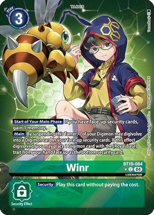 Winr [BT19-084] (Alternate Art) [Release Special Booster Ver.2.0] - Trinity Hobby