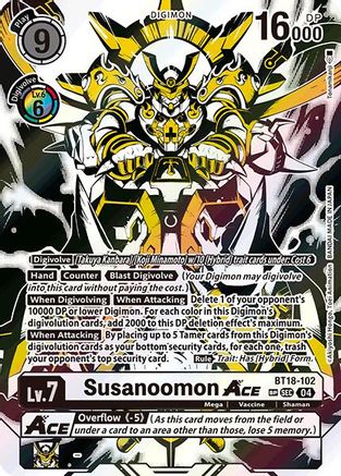 Susanoomon ACE [BT18-102] (Textured) [Release Special Booster Ver.2.0] - Trinity Hobby