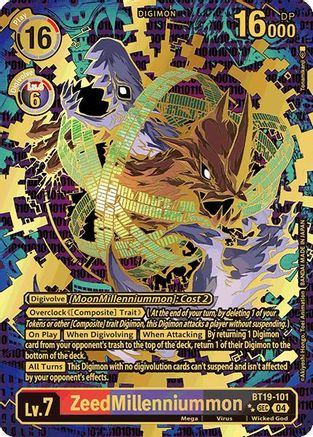 ZeedMillenniummon [BT19-101] (Textured) [Release Special Booster Ver.2.5] - Trinity Hobby