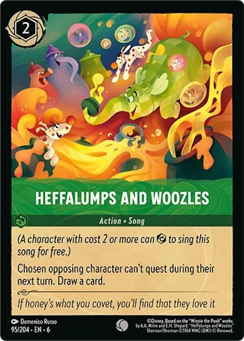 Heffalumps and Woozles (95/204) [Azurite Sea] - Trinity Hobby