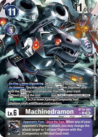 Machinedramon [BT19-065] (Release Special Booster Ver.2.0: Box Promotion Pack) [Release Special Booster Ver.2.0] - Trinity Hobby