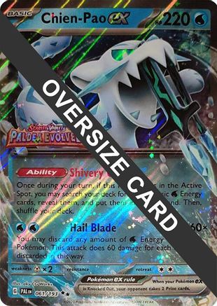 Chien-Pao ex - (061/193) Holofoil [Jumbo Cards]