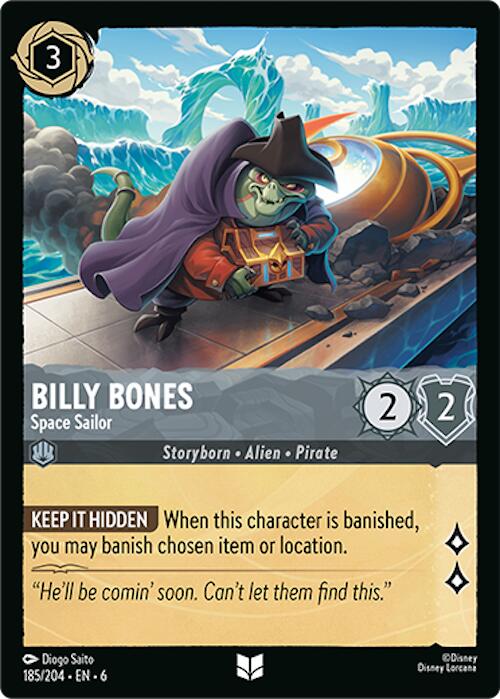 Billy Bones - Space Sailor (185/204) [Azurite Sea] - Trinity Hobby