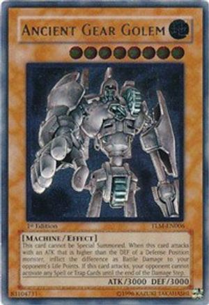Ancient Gear Golem [TLM-EN006] Ultimate Rare - Trinity Hobby