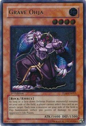 Grave Ohja (UTR) [TLM-EN017] - The Lost Millennium 1st Edition - Ultimate Rare - Trinity Hobby