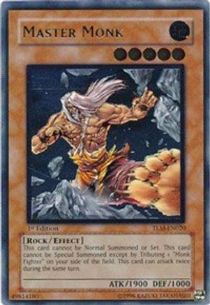 Master Monk (UTR) [TLM-EN020] - The Lost Millennium 1st Edition - Ultimate Rare - Trinity Hobby