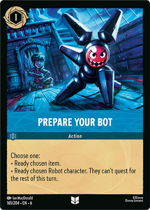 Prepare Your Bot (165/204) [Azurite Sea] - Trinity Hobby