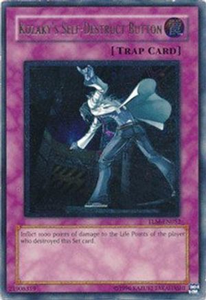 Kozaky's Self-Destruct Button [TLM-EN052] Ultimate Rare - Trinity Hobby