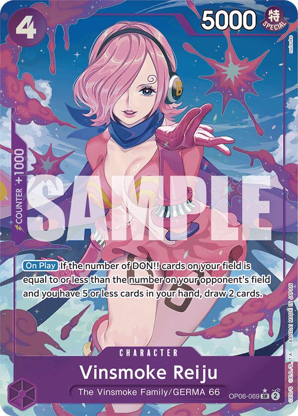 Vinsmoke Reiju (OP06-069) (Alternate Art) (OP06-069) - [Premium Booster -The Best-] Foil - Trinity Hobby