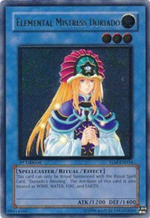 Elemental Mistress Doriado [TLM-EN034] Ultimate Rare - Trinity Hobby