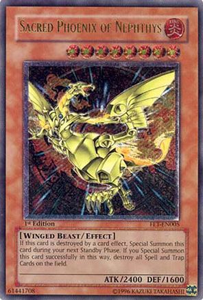 Sacred Phoenix of Nephthys [FET-EN005] Ultimate Rare - Trinity Hobby