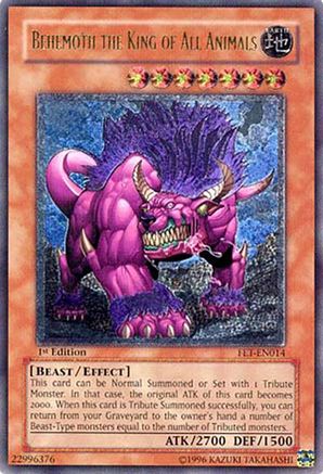 Behemoth the King of All Animals [FET-EN014] Ultimate Rare - Trinity Hobby