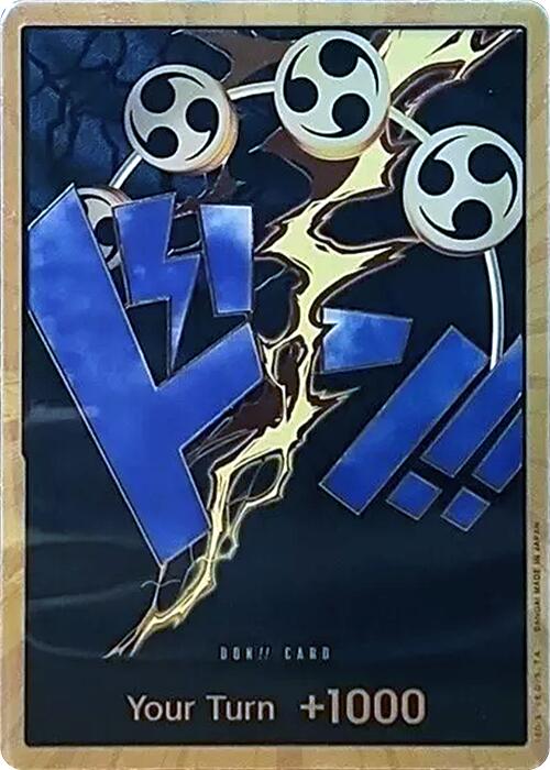 DON!! Card (Enel) (Gold) - [Premium Booster -The Best-] Foil - Trinity Hobby
