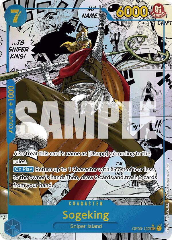 Sogeking (Manga) (OP03-122) - [Premium Booster -The Best-] Foil - Trinity Hobby