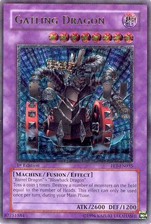 Gatling Dragon [FET-EN035] Ultimate Rare - Trinity Hobby