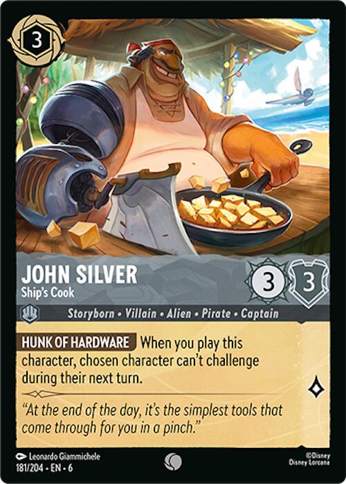 John Silver - Ship's Cook (181/204) [Azurite Sea] - Trinity Hobby