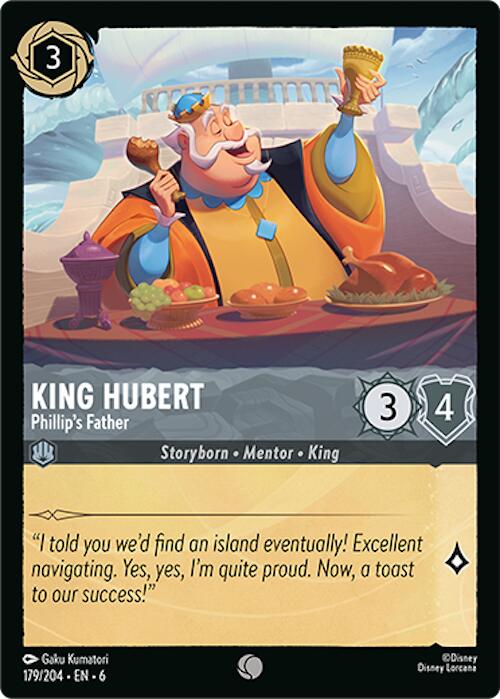 King Hubert - Phillip's Father (179/204) [Azurite Sea] - Trinity Hobby