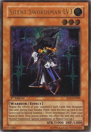 Silent Swordsman LV3 [RDS-EN009] Ultimate Rare - Trinity Hobby