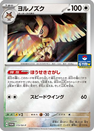 Noctowl - 173/SV-P (Japanese)  173/SV-P - [SVP Promotional Cards]
