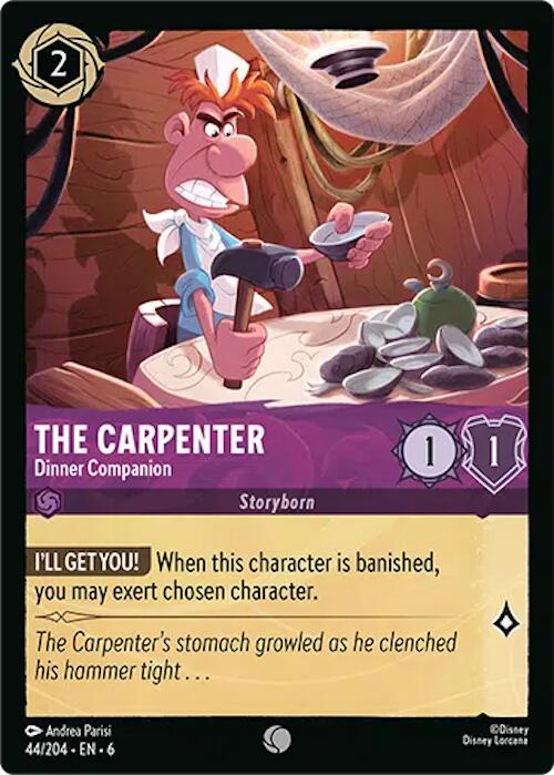 The Carpenter - Dinner Companion (44/204) [Azurite Sea] - Trinity Hobby