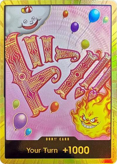 DON!! Card (Big Mom) (Gold) - [Premium Booster -The Best-] Foil - Trinity Hobby