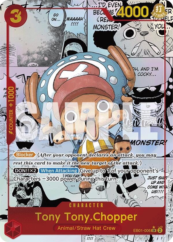 Tony Tony.Chopper (EB01-006) (Manga) (EB01-006) - [Premium Booster -The Best-] Foil - Trinity Hobby