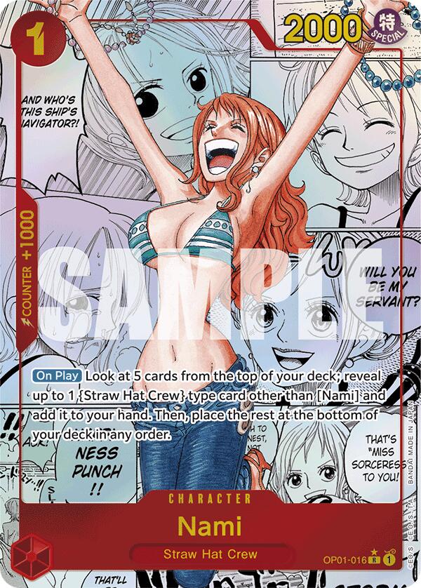 Nami (OP01-016) (Manga) (OP01-016) - [Premium Booster -The Best-] Foil - Trinity Hobby