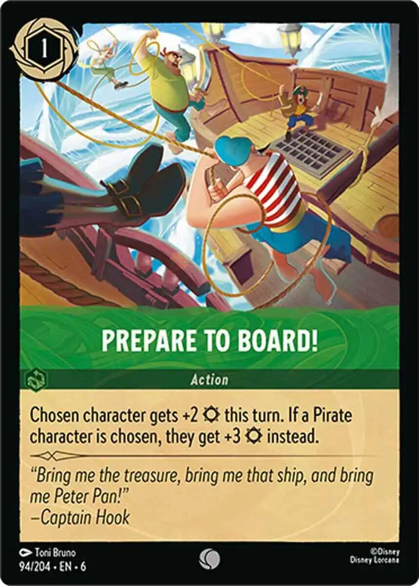 Prepare to Board! (94/204) [Azurite Sea] - Trinity Hobby