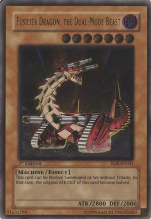 Fusilier Dragon, the Dual-Mode Beast [RDS-EN031] Ultimate Rare - Trinity Hobby