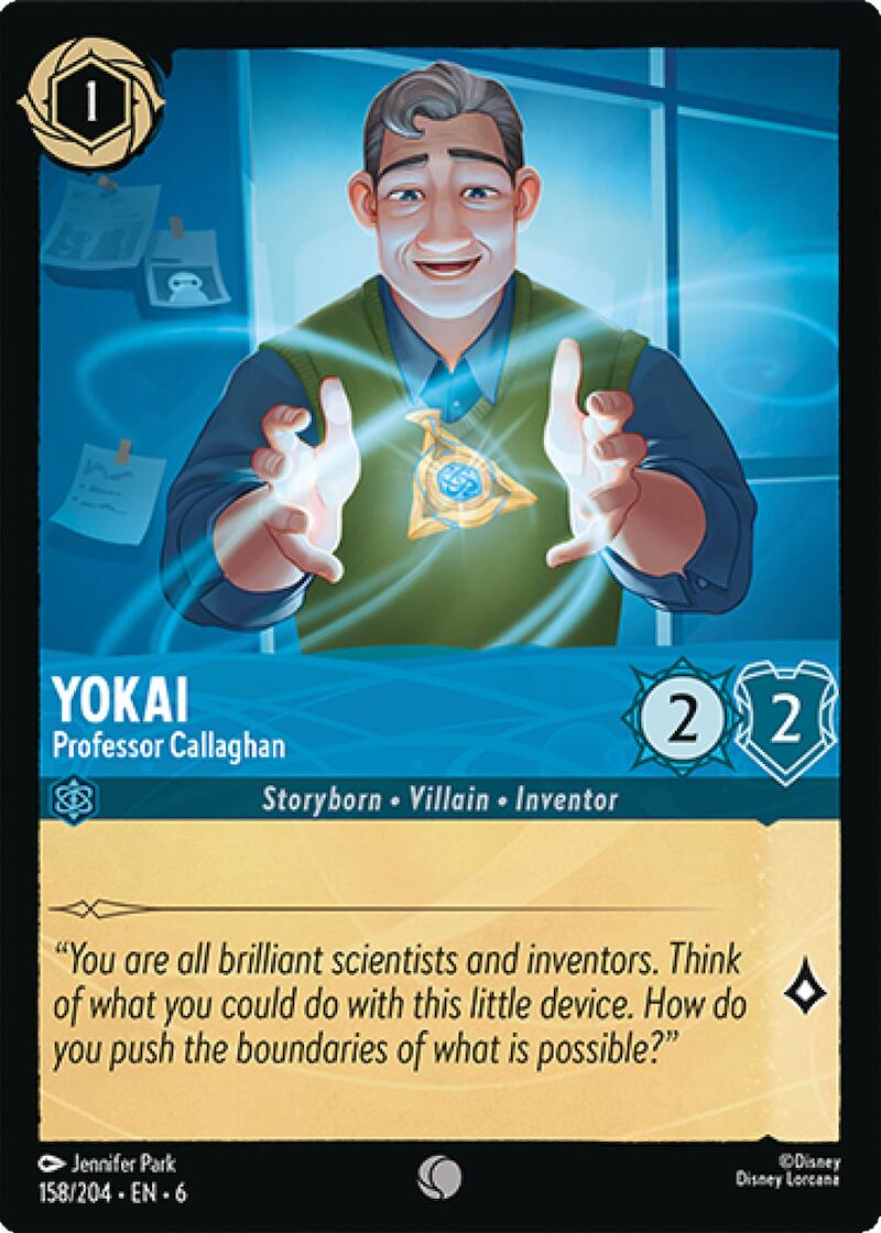 Yokai - Professor Callaghan (158/204) [Azurite Sea] - Trinity Hobby