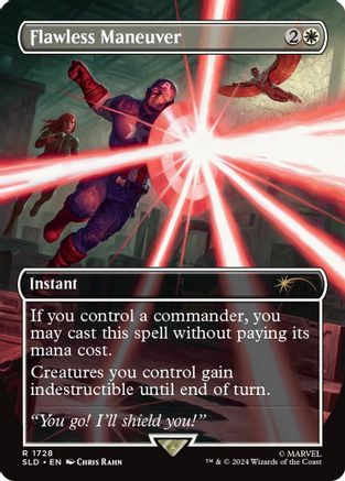 Flawless Maneuver (Rainbow Foil) (SLD-1728) - [Secret Lair Drop Series] Foil - Trinity Hobby