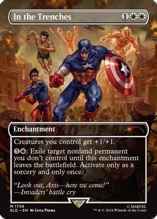 In the Trenches (Rainbow Foil) (SLD-1729) - [Secret Lair Drop Series] Foil - Trinity Hobby